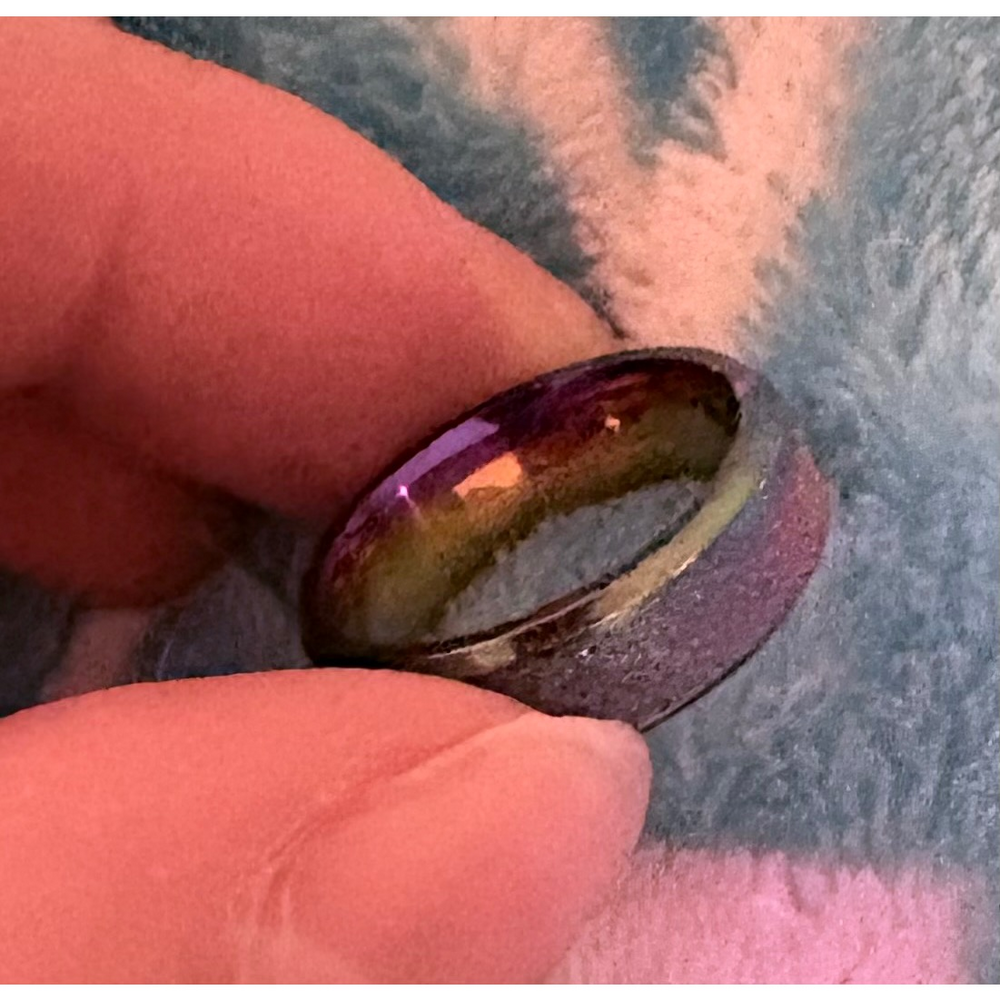 Unkown Brand New Size 7 Stainless Steel Ring in Red - Picture 1 of 2